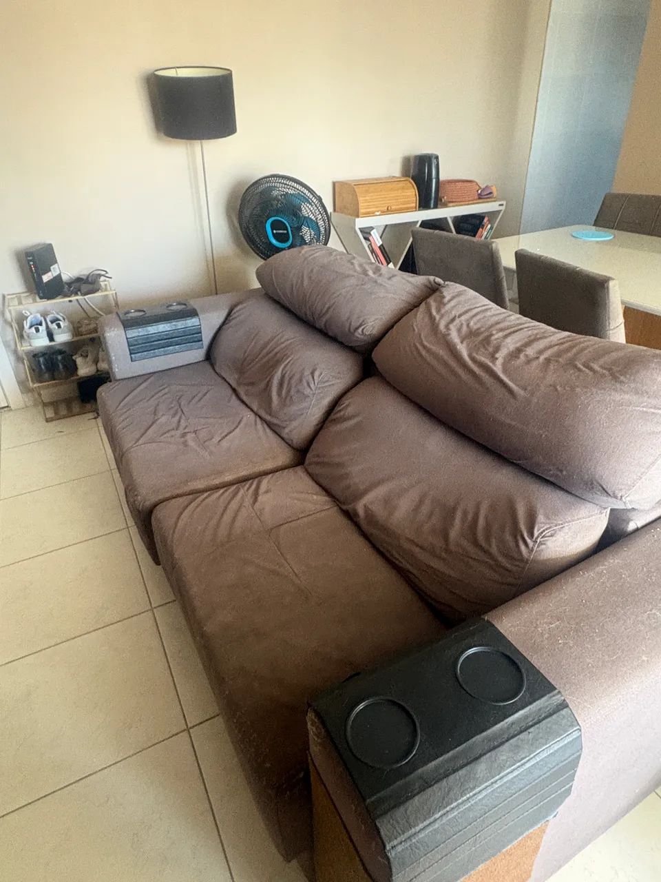 Sofá 4 lugares Semi novo - Foto 3