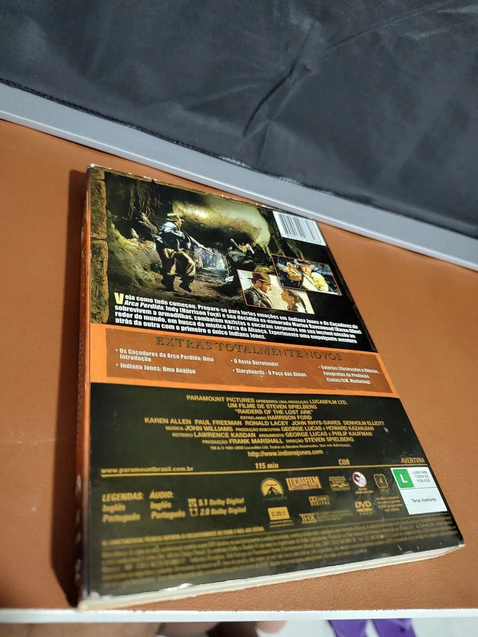 Indiana Jones e os caçadores da arca perdida -DVD - Foto 2