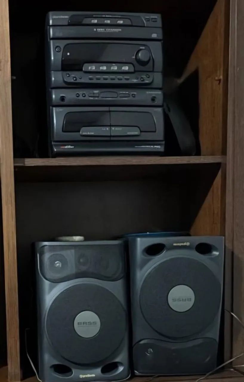 Gradiente Killer K-700 mini system + Sorround + 2 caixas de som FUNCIONANDO PERFEITAMENTE - Foto 5