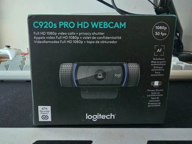 Webcam Full HD Logitech C920s Pro
