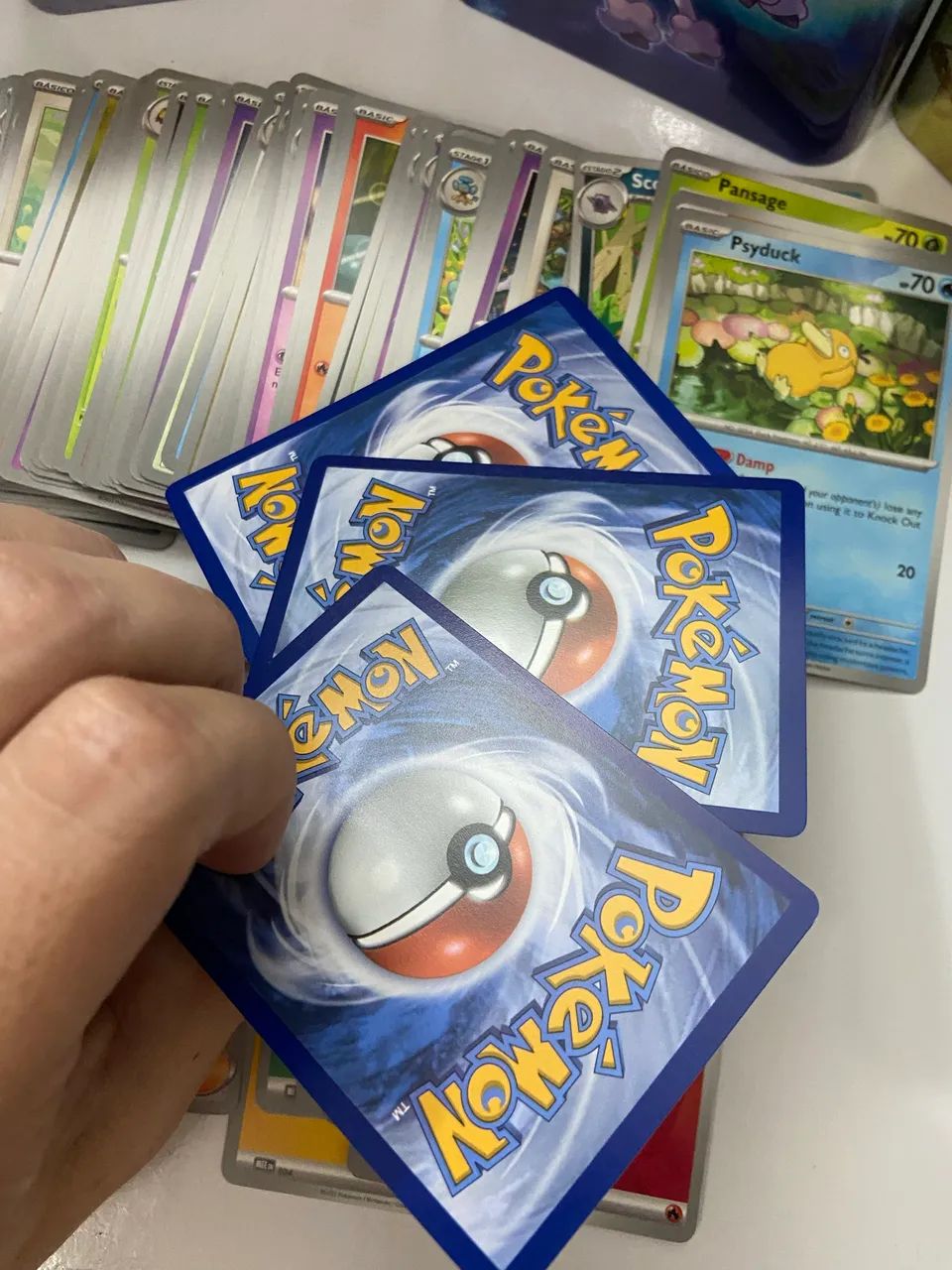 Lote 100 Cartas de Pokemon Original Copag Sortidas NM - Foto 5