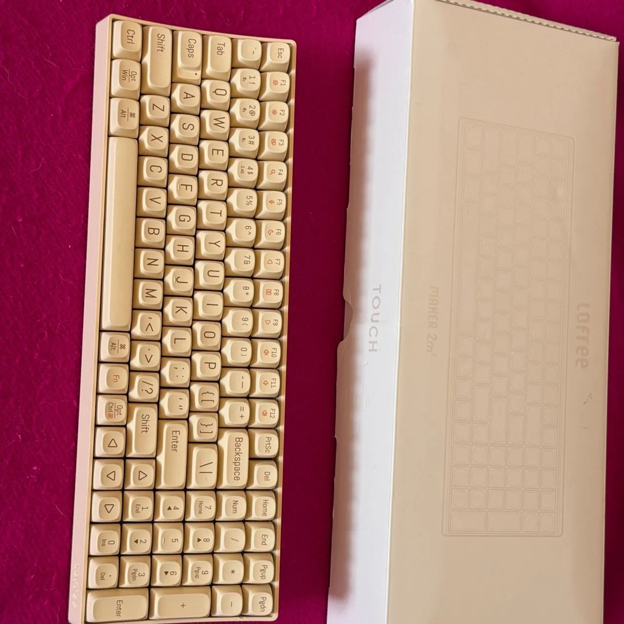 Teclado LOFREE Tofu mecânico 100% - Foto 3