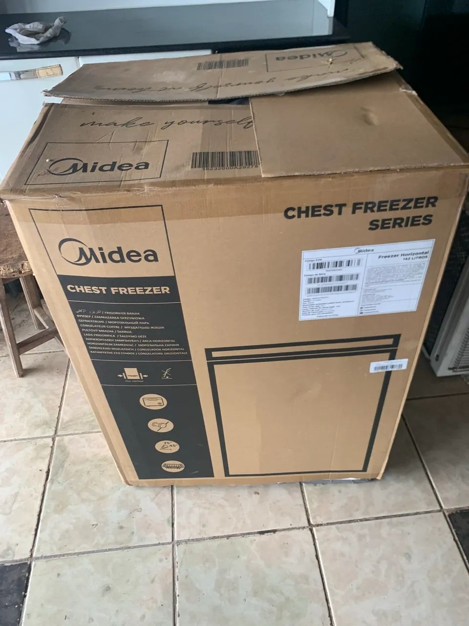 Vendo esse frezer novo midea  - Foto 3