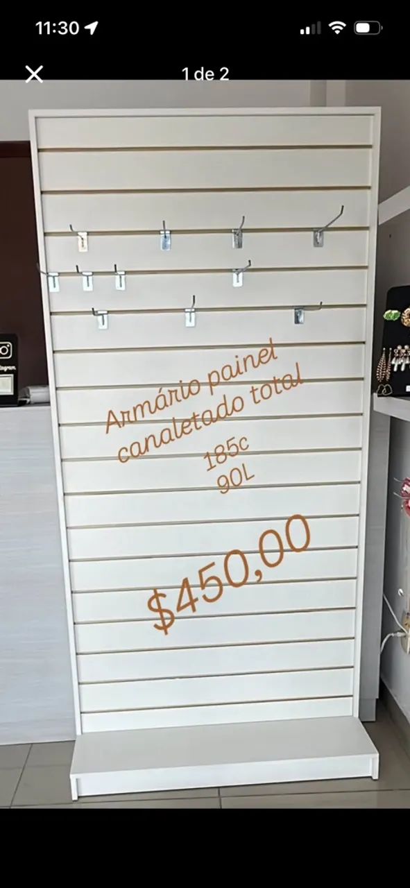 Armário canaletado 