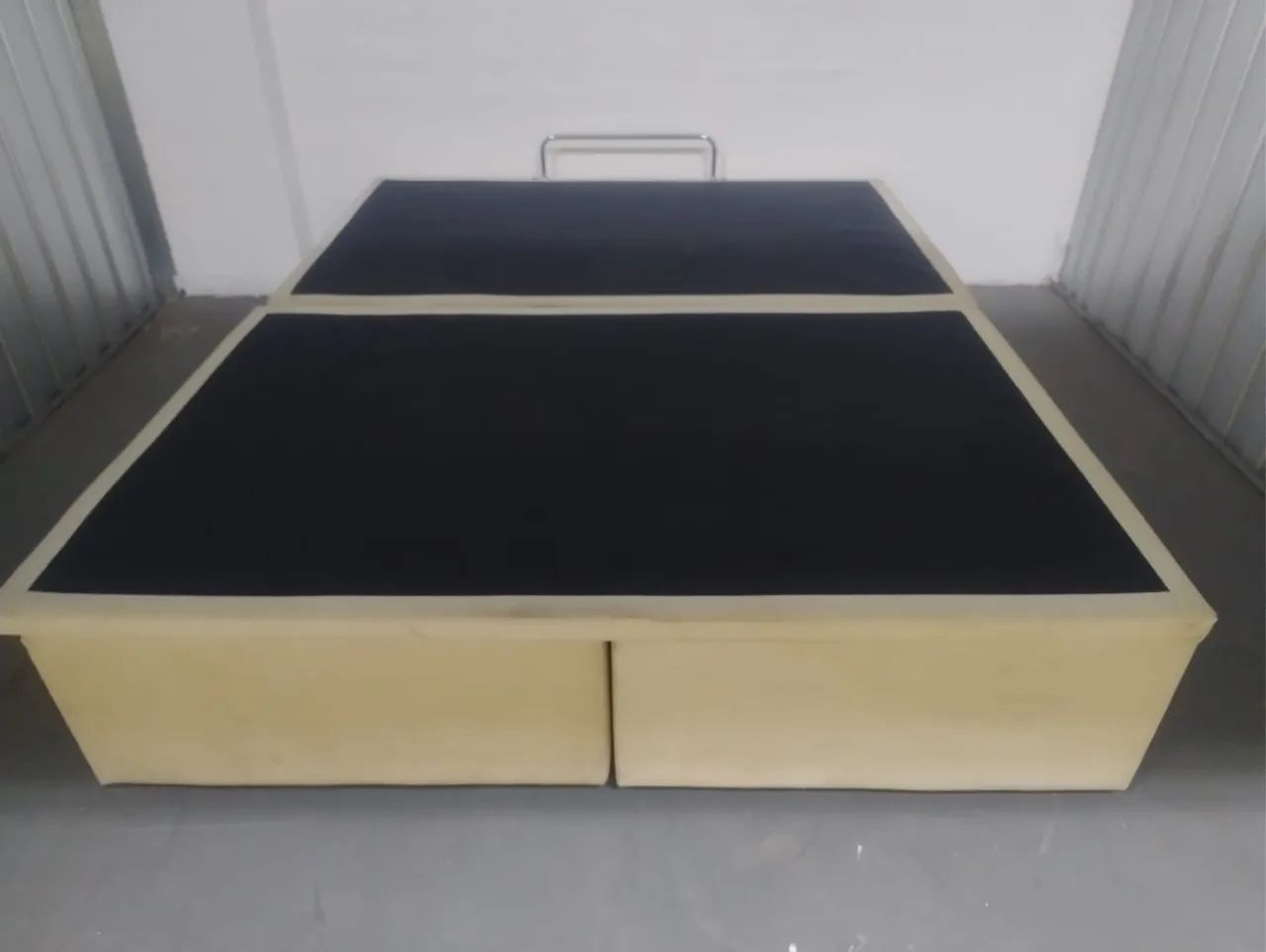 Cama Queen Size Box Baú bipartido com colchão  - Foto 4