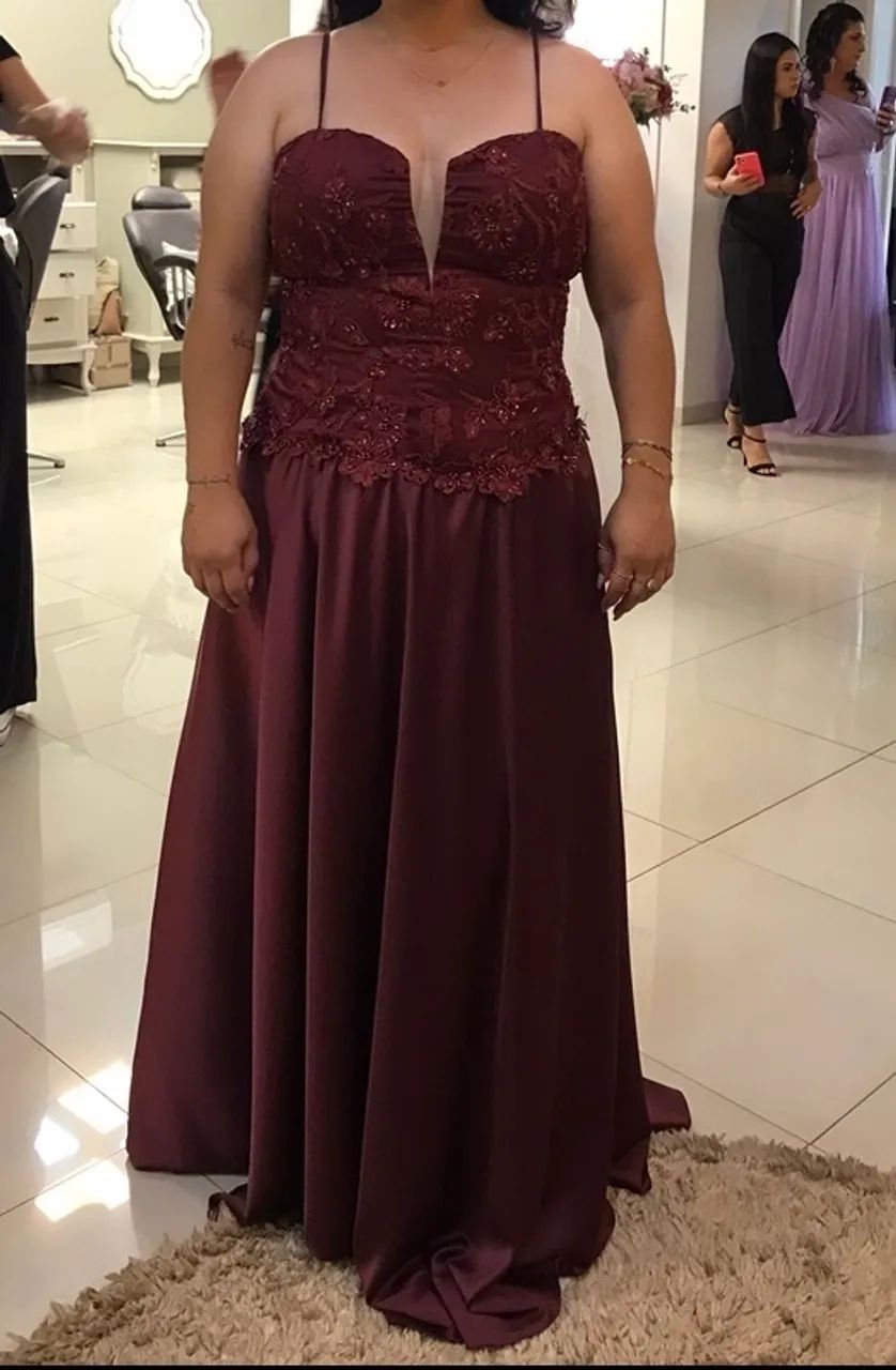 Vendo vestido plus size usado 1 vez  - Foto 2