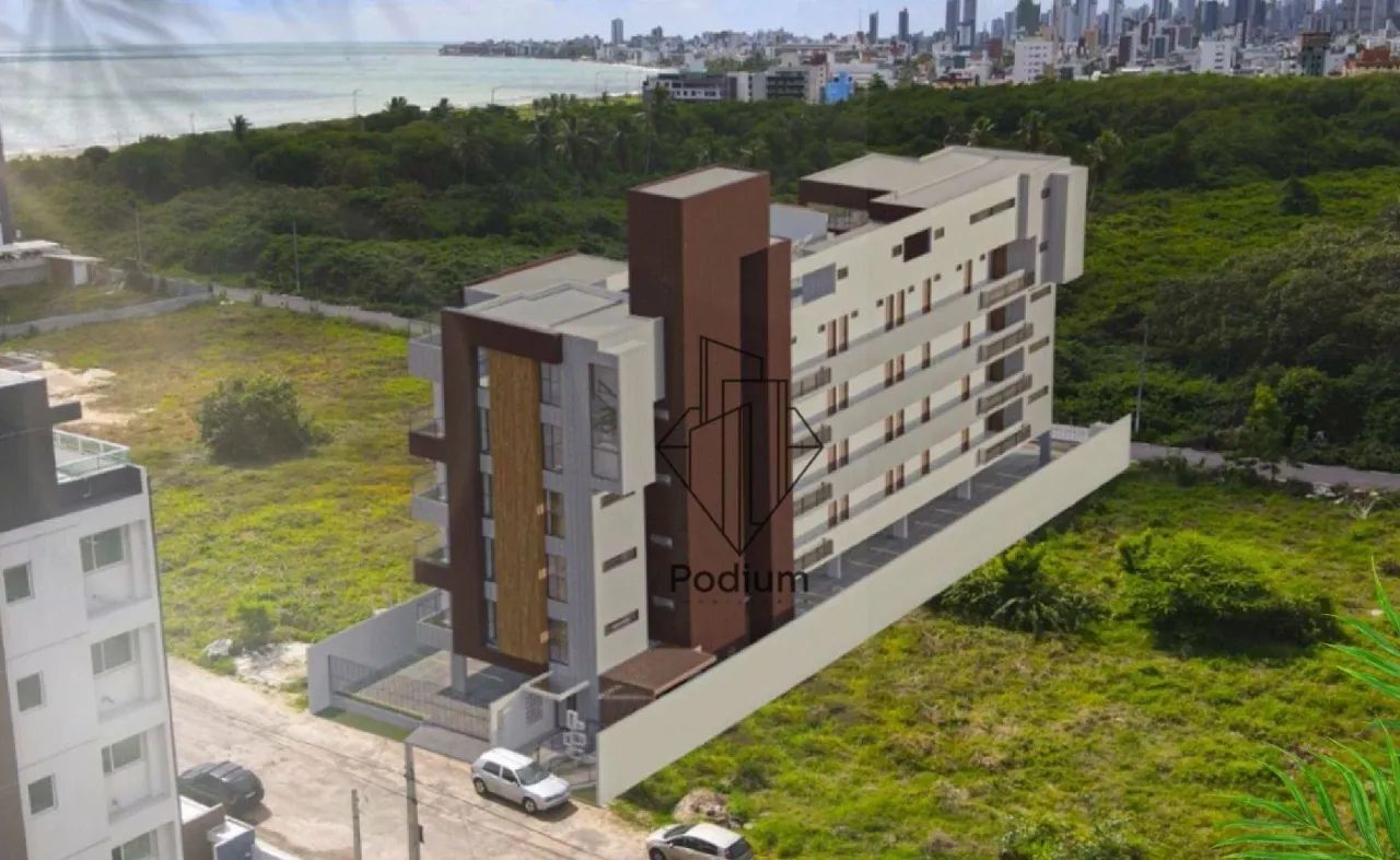 Flats com varanda / sacada gourmet a 200m da praia de Intermares - FL0469 - Foto 4