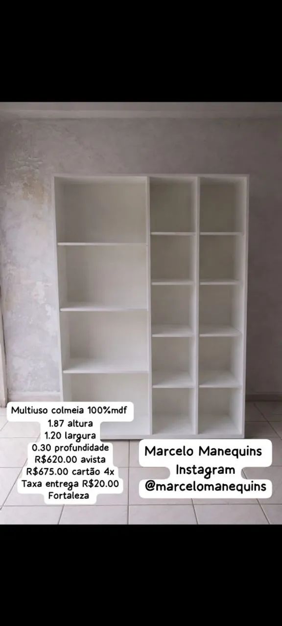 Multiuso colmeia 100% mdf