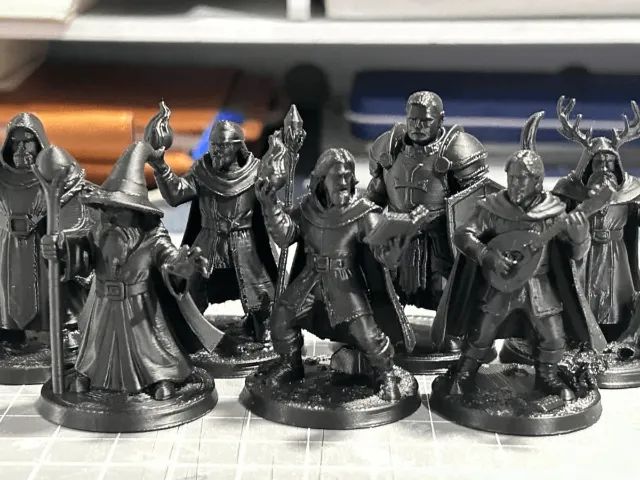 8 miniatura rpg dungeons & dragons - Foto 2