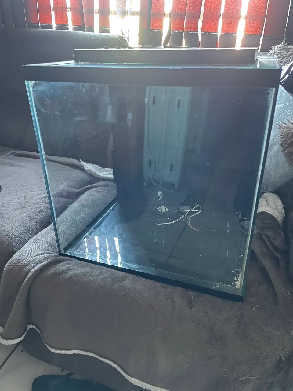 Aquário cubo 50x50x50 125 litros 
