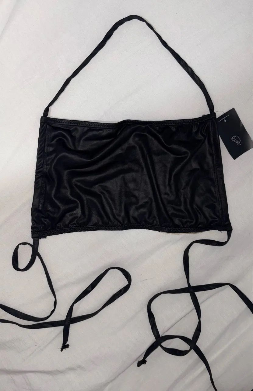 Top/cropped costas nuas NOVO (P)