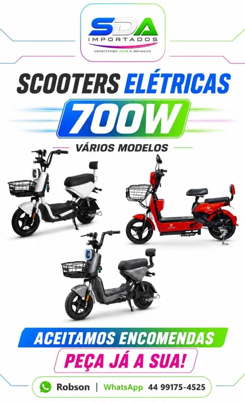 Bicicletas Elétricas - Scooter - Foto 3
