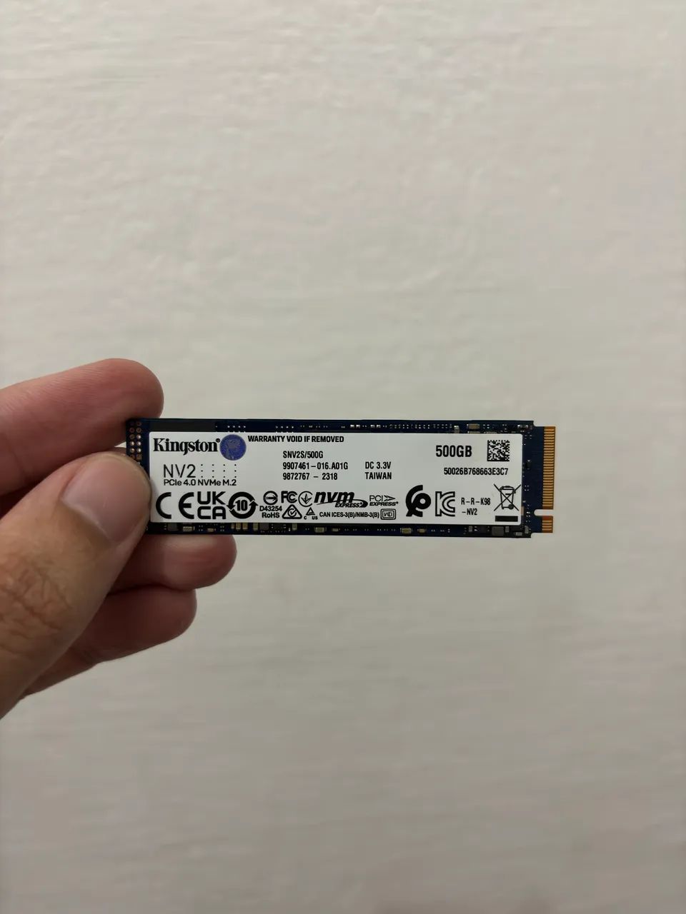 SSD Kingston NVME NV2 500GB