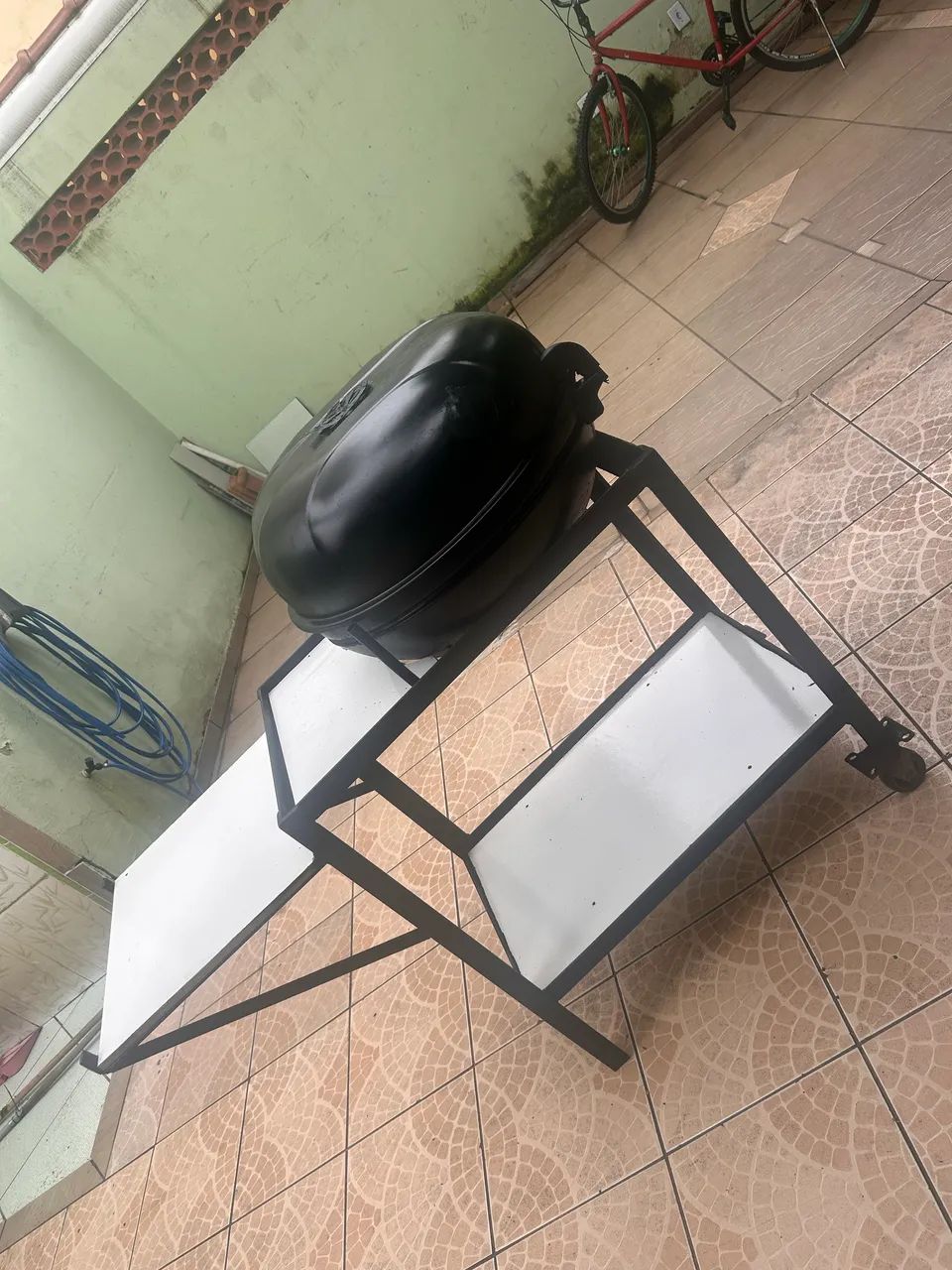 Churrasqueira com tijolo e à Bafo - Foto 4
