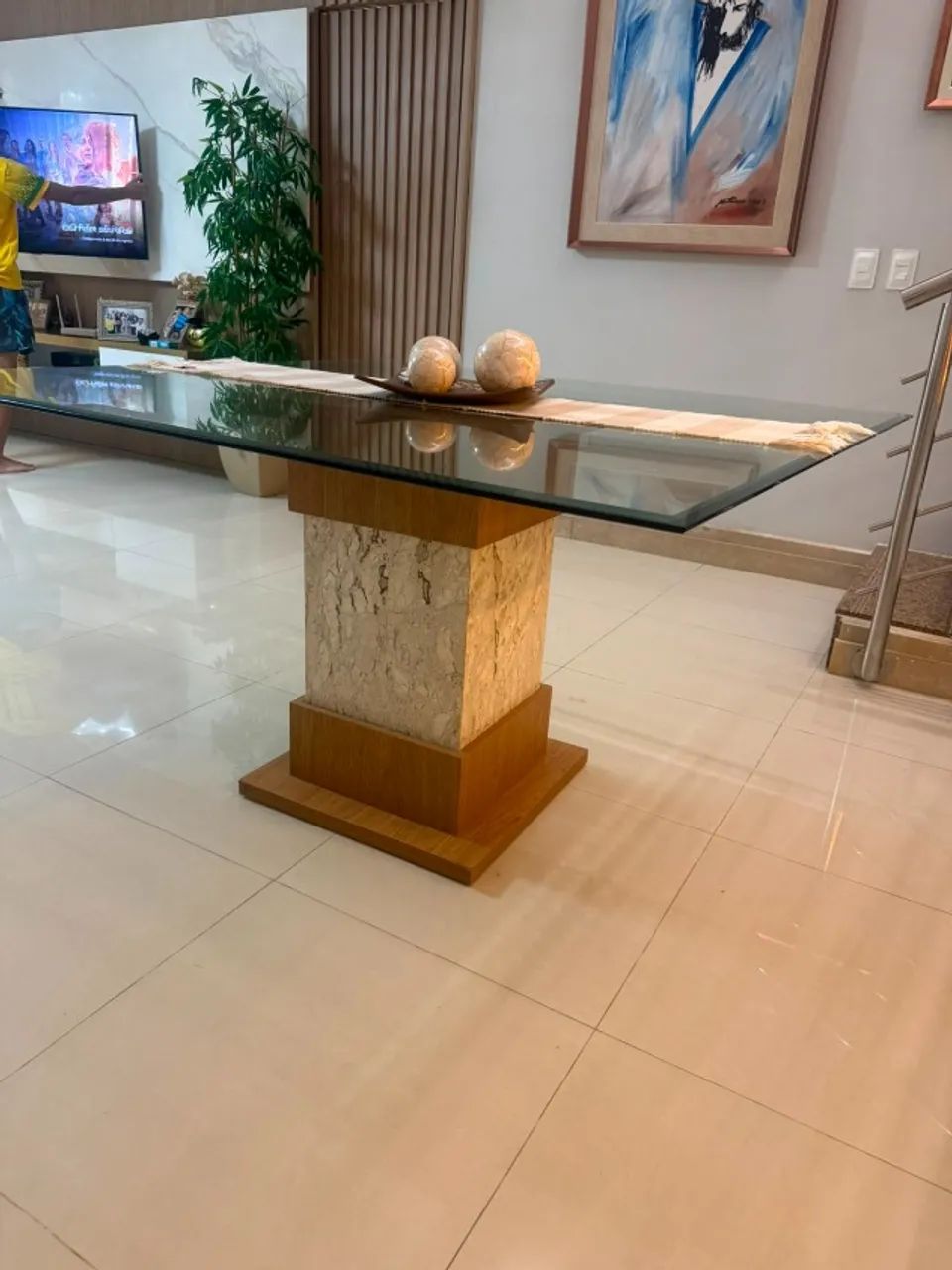 Mesa de jantar quadrada - Foto 2