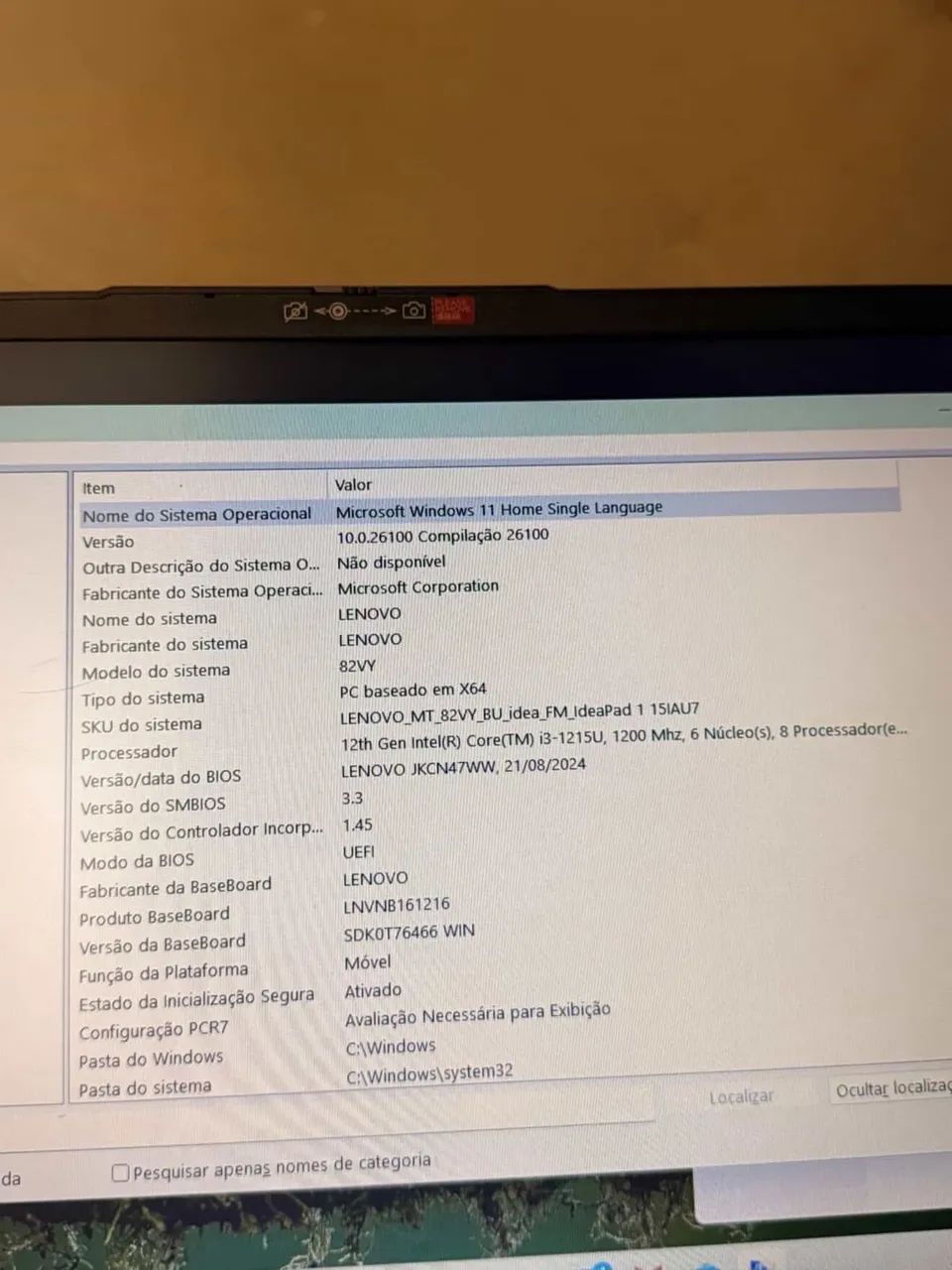 NOTEBOOK LENOVO IDEAPAD (NOVO) - Foto 2