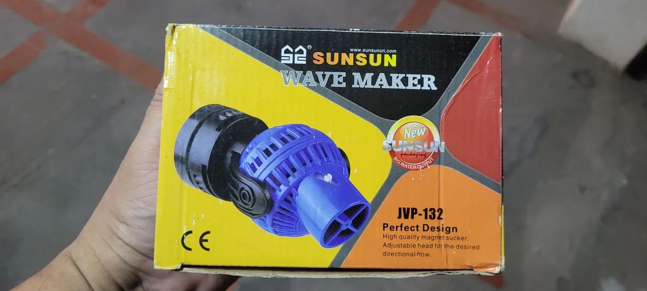 MOVIMENTADOR DE ÁGUA WAVEMAKER 8000L/H SUNSUN JVP-132  - Foto 3