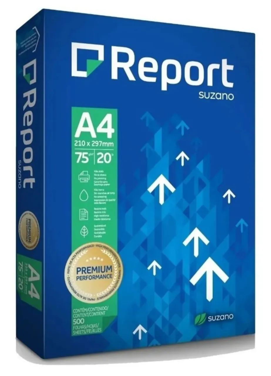 Sulfite Report A4 (resma c/ 500fls)