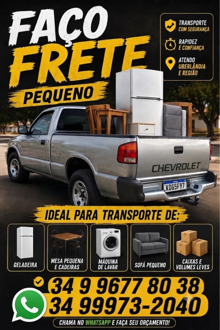 FAZEMOS FRETE