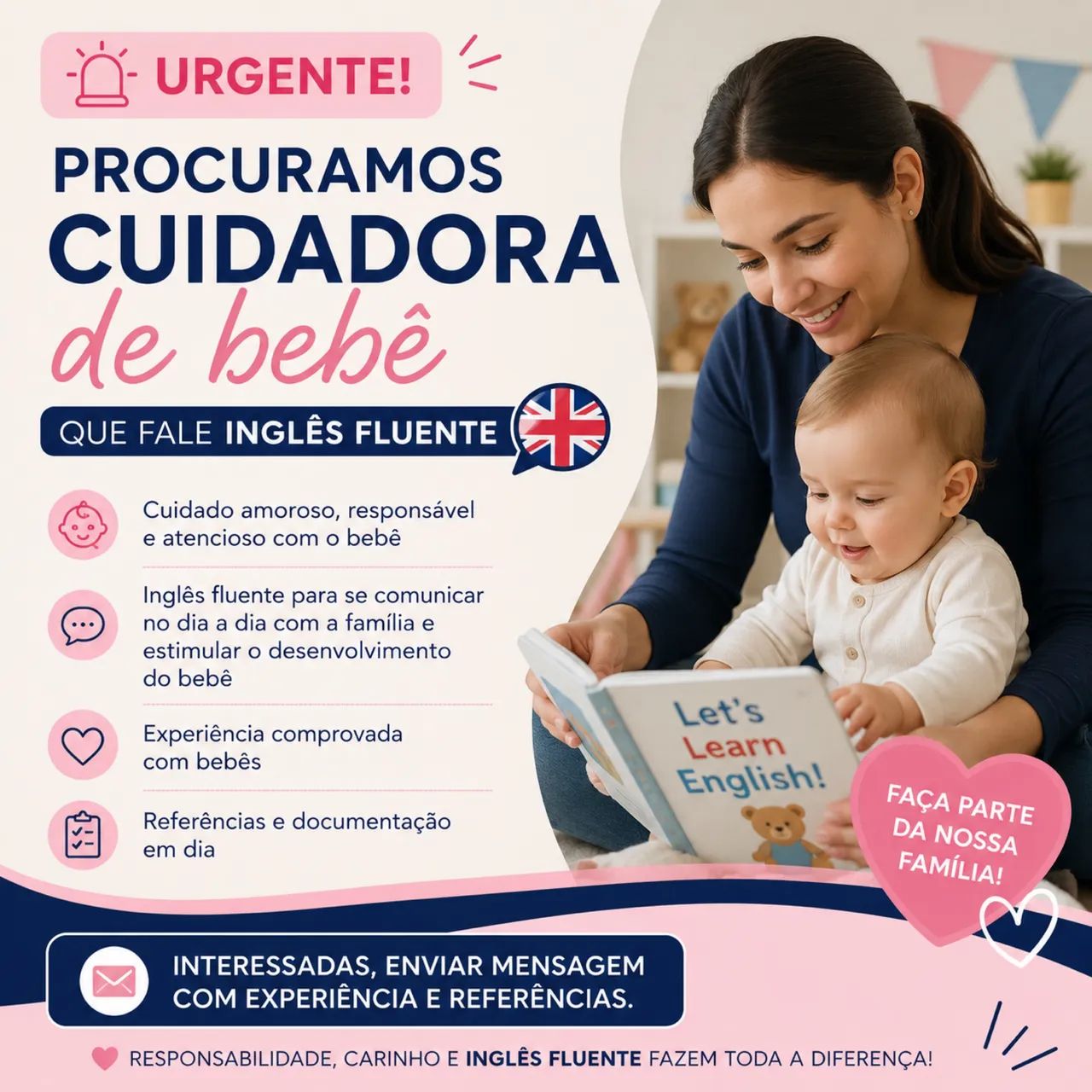 BABÁ QUE FALE INGLÊS 