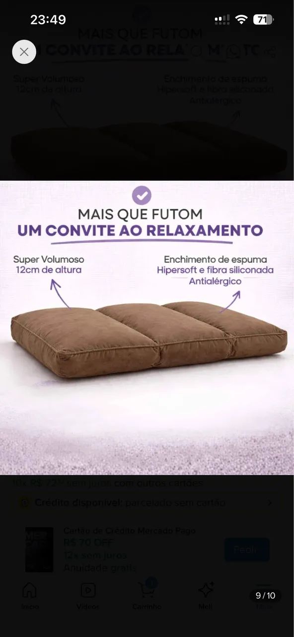 Sofá cama futon 