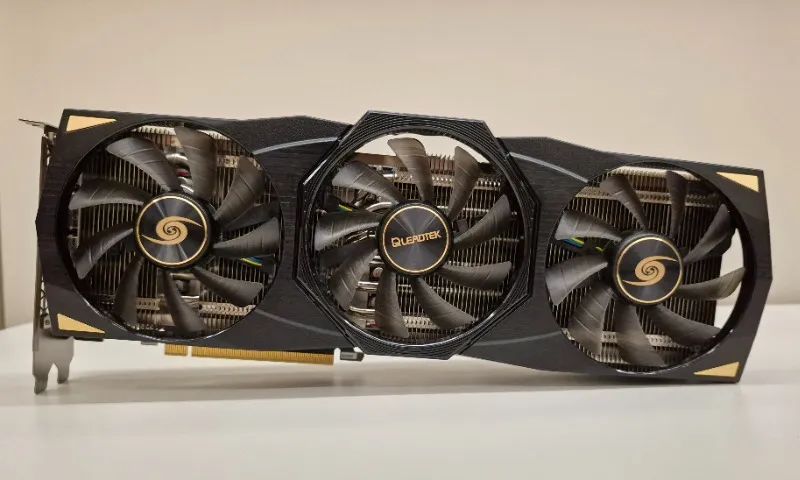 Placa de vídeo Leadtek RTX 3080 10GB Hurricane Triple Fan LED RGB - TOP! - Foto 2