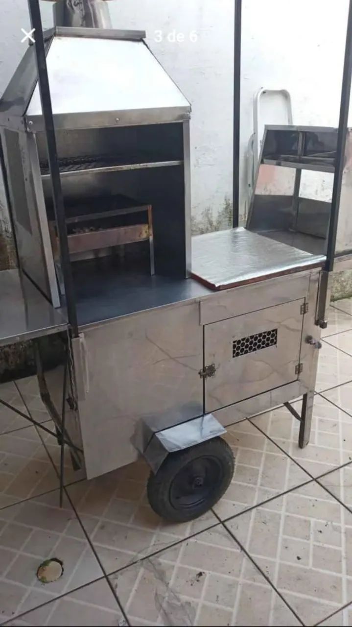 Carrinho de churrasco  - Foto 2
