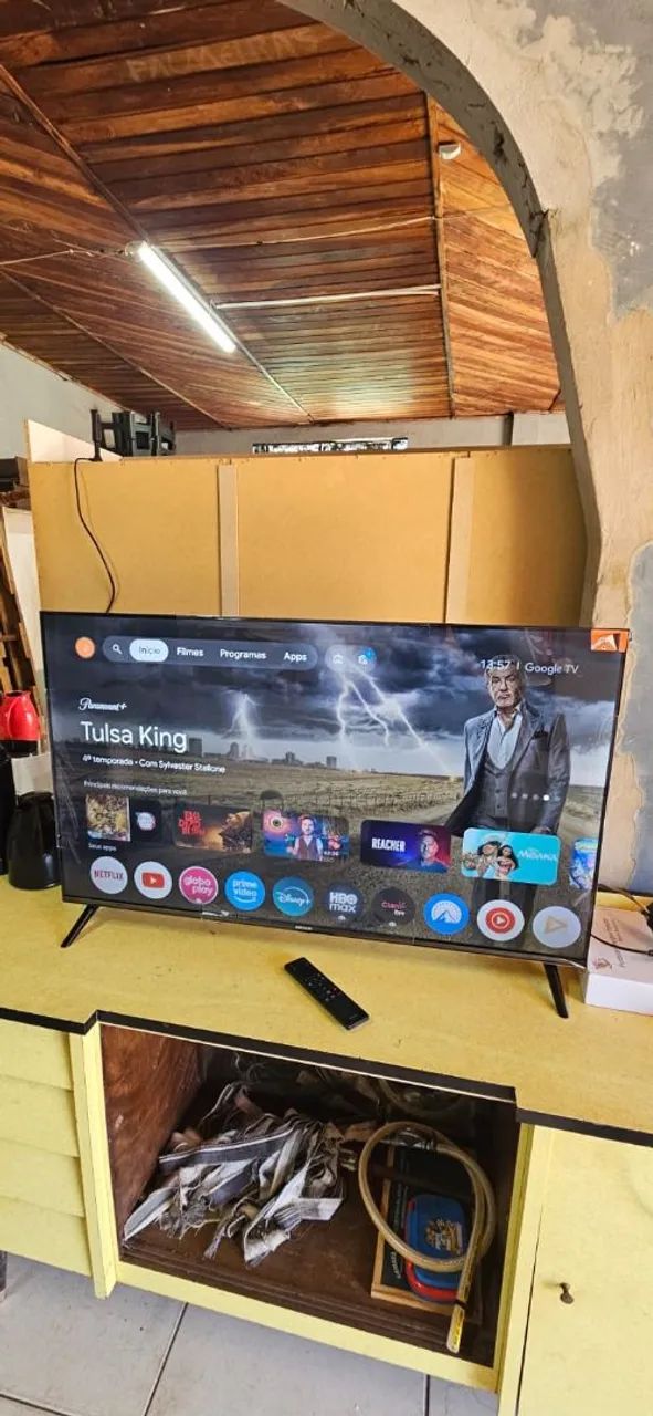 TV semp Smart 43 polegadas, nova no plástico entrego  - Foto 4