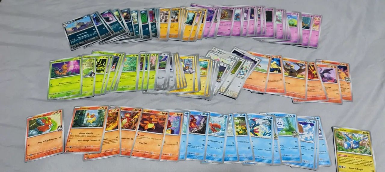 150 Cartas Pokémon (Sem repetir) - Foto 3