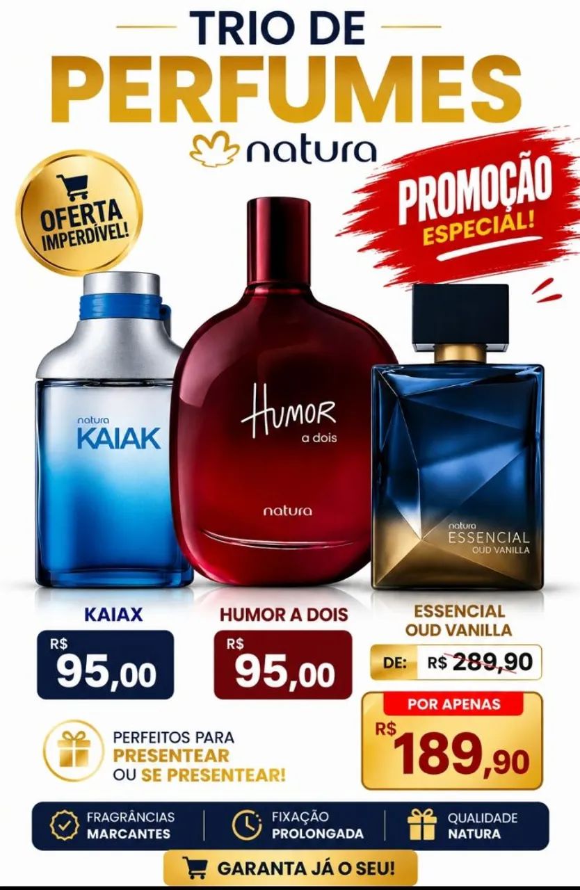 Perfumes Masculinos Natura