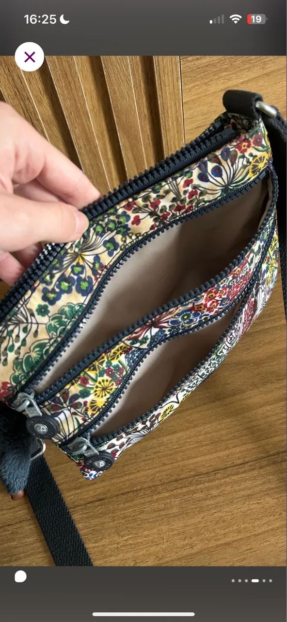 Bolsa Kipling transversal  - Foto 3