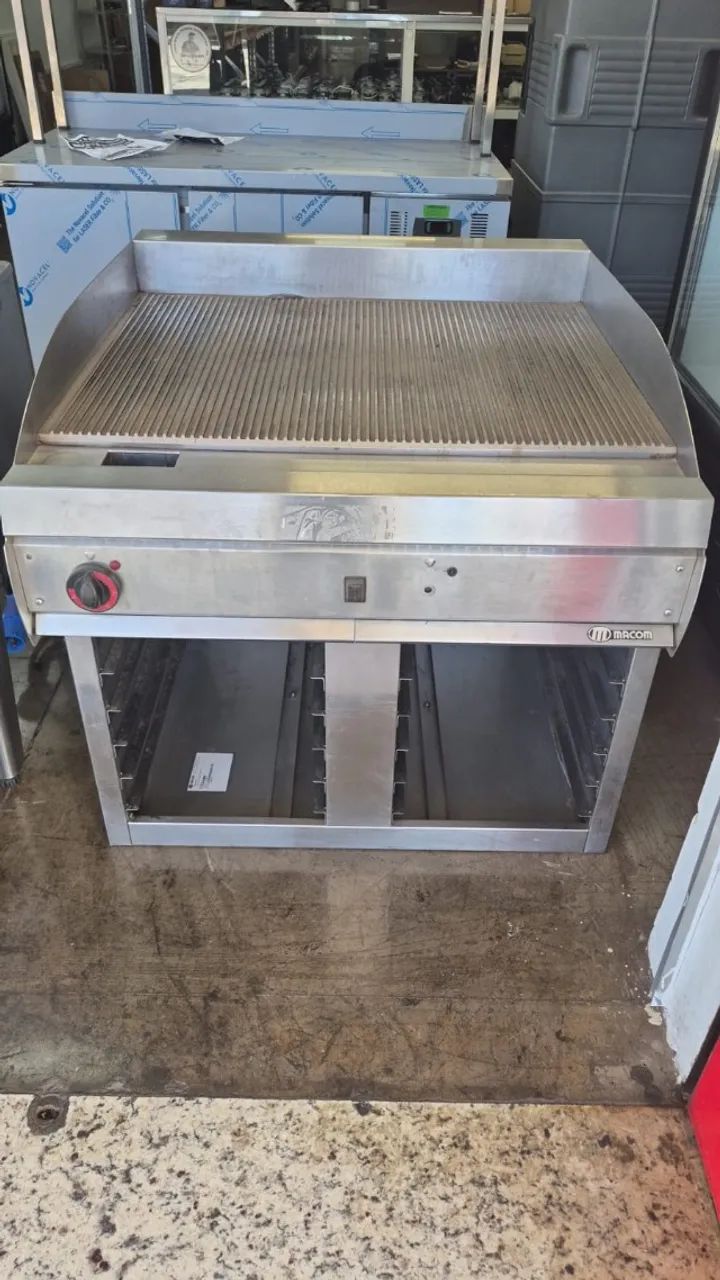 CHAPA BIFETEIRA MARCA MACON ELÉTRICA INOX