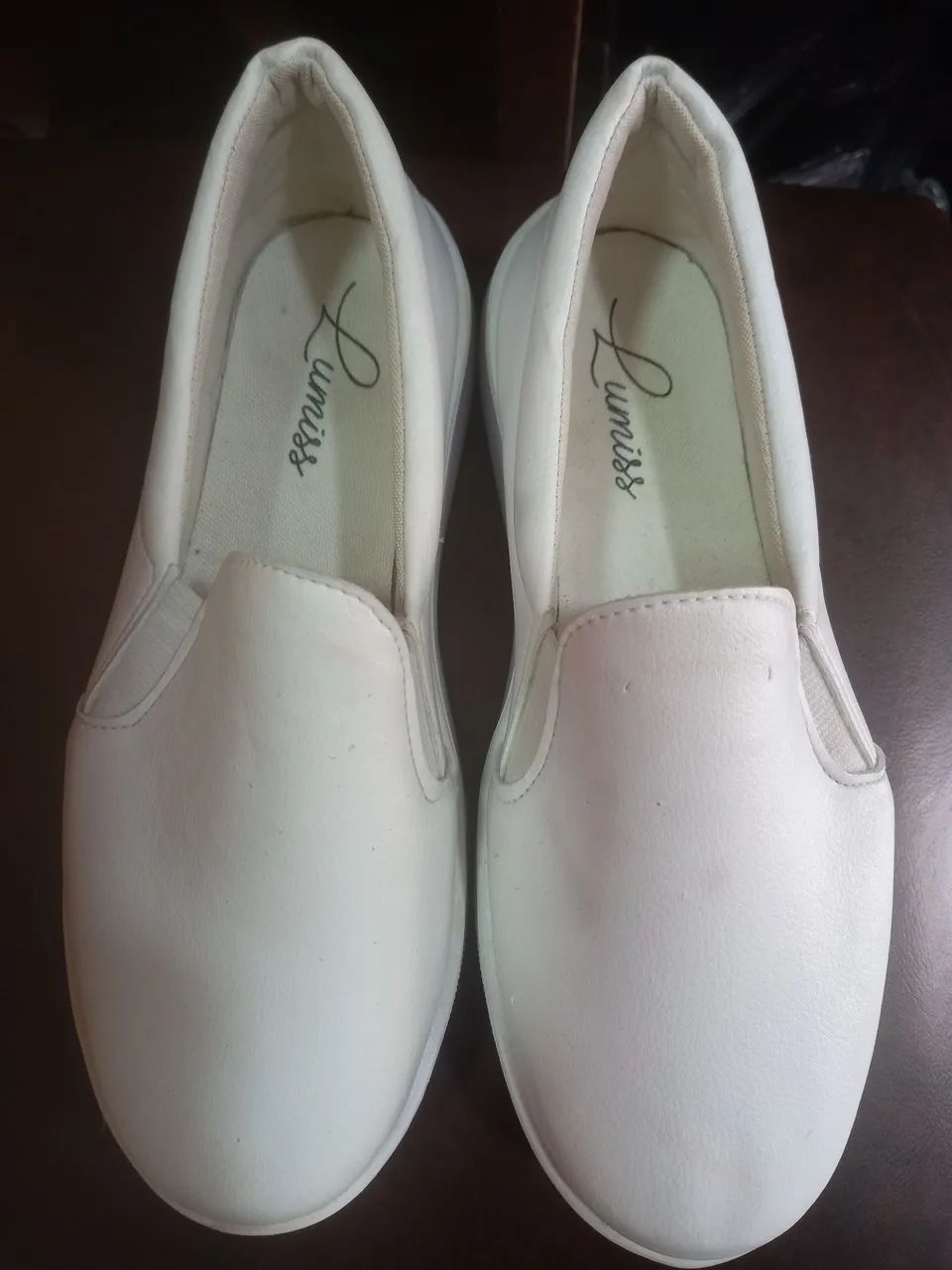 Sapato branco tam 37 - Foto 2