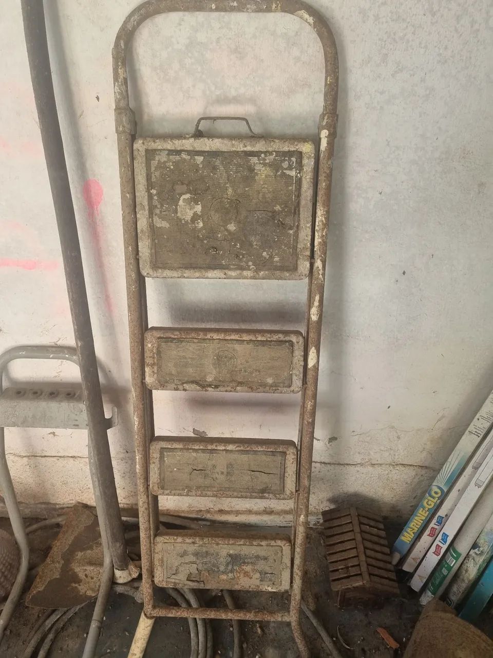 Escada de aço 