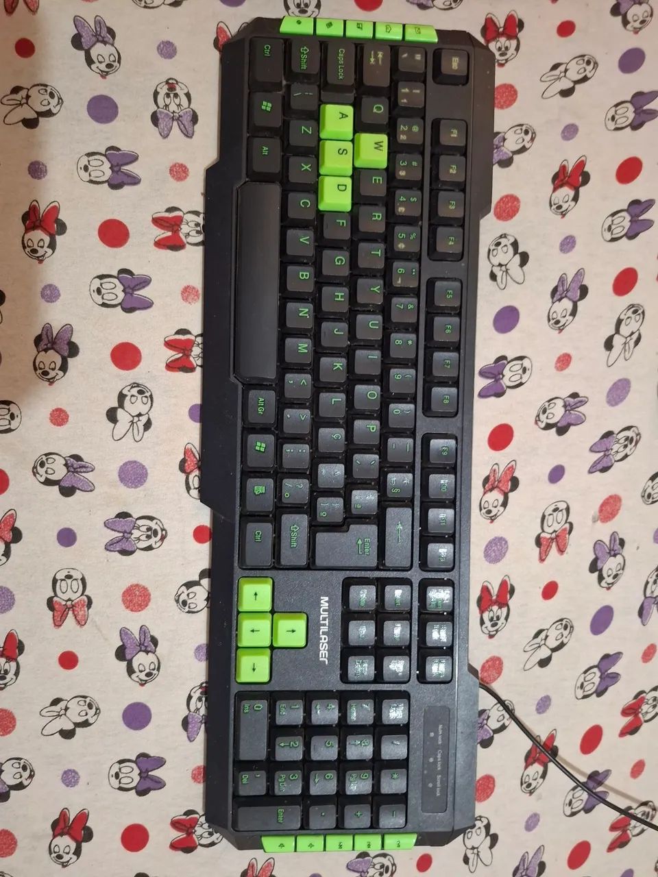Teclado gamer multilaser 100%