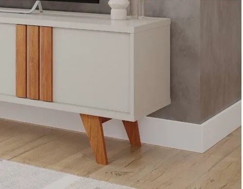 Rack Bancada Paraty Permobili 100% MDF, para TVs até 60 Polegadas - Entrega Imediata; - Foto 5