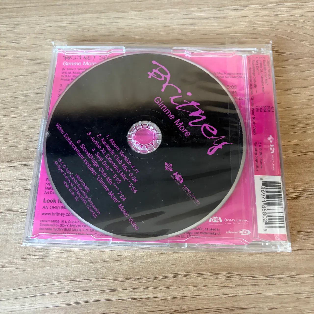 CD Single Britney Spears - Gimme More - Foto 2