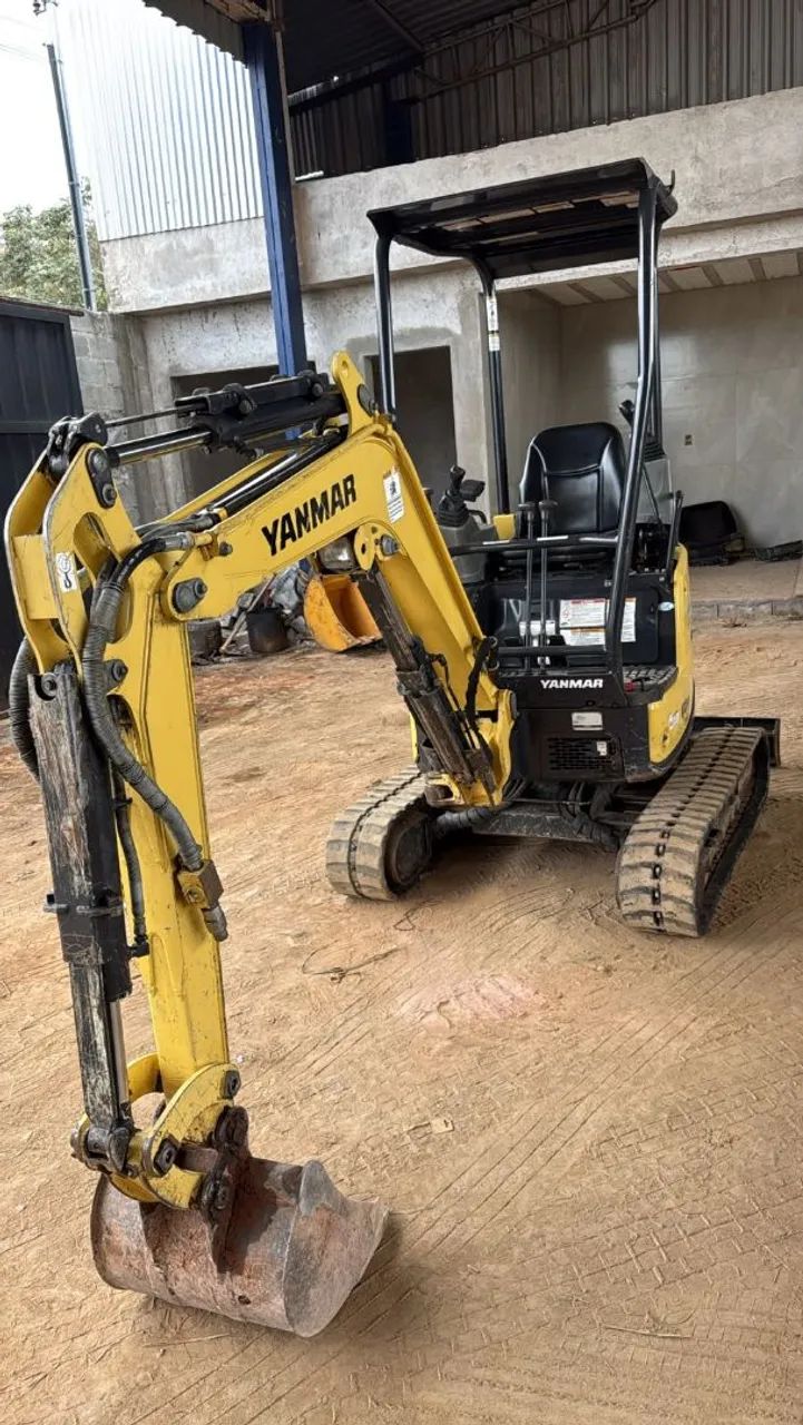 Mini escavadeira yanmar vio17 - Foto 2