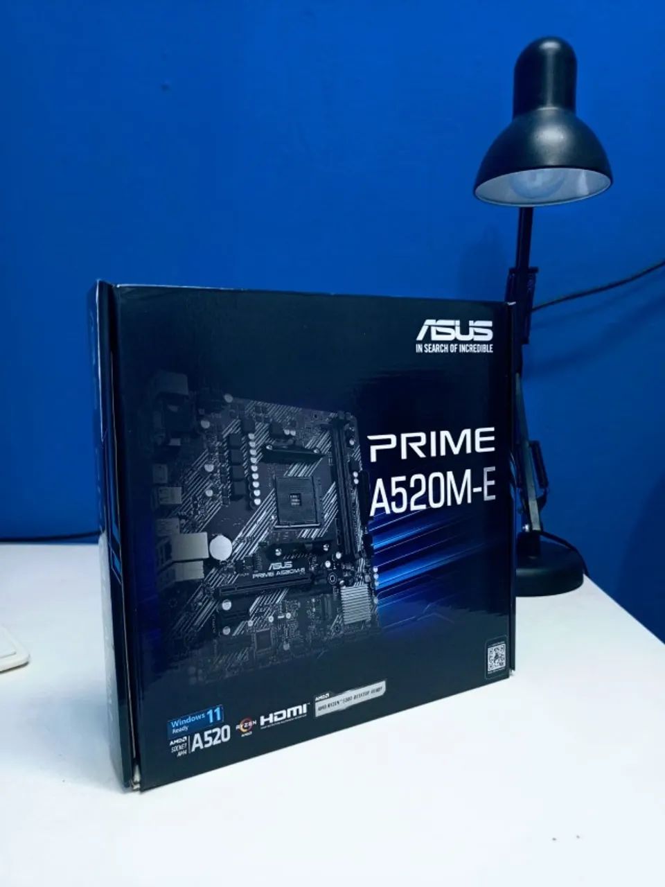  Placa-Mãe ASUS Prime - A520M-E - mATX - DDR4 - Produto Novo