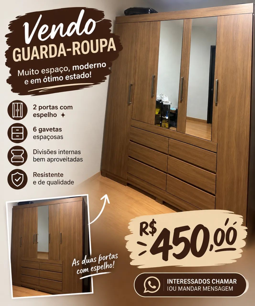 Guarda roupa  - Foto 2