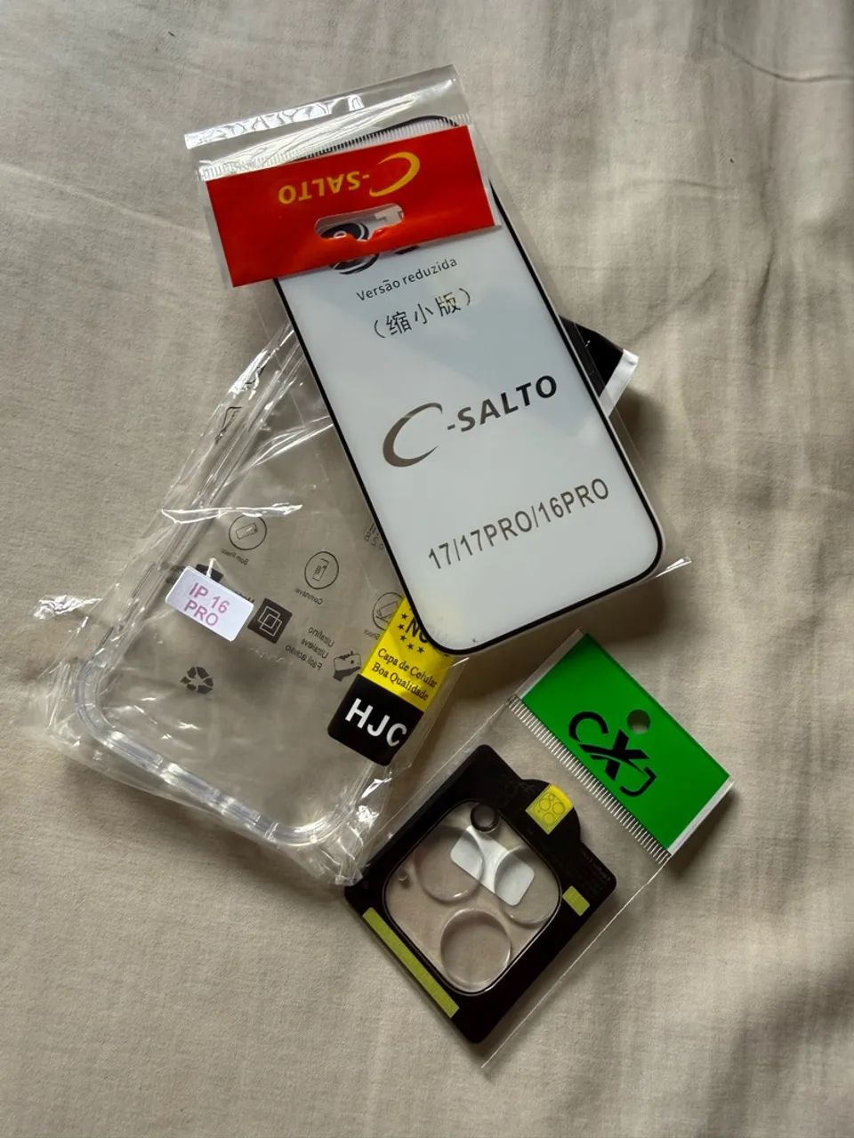 Kit película , capinha, iPhone 16 Pro 