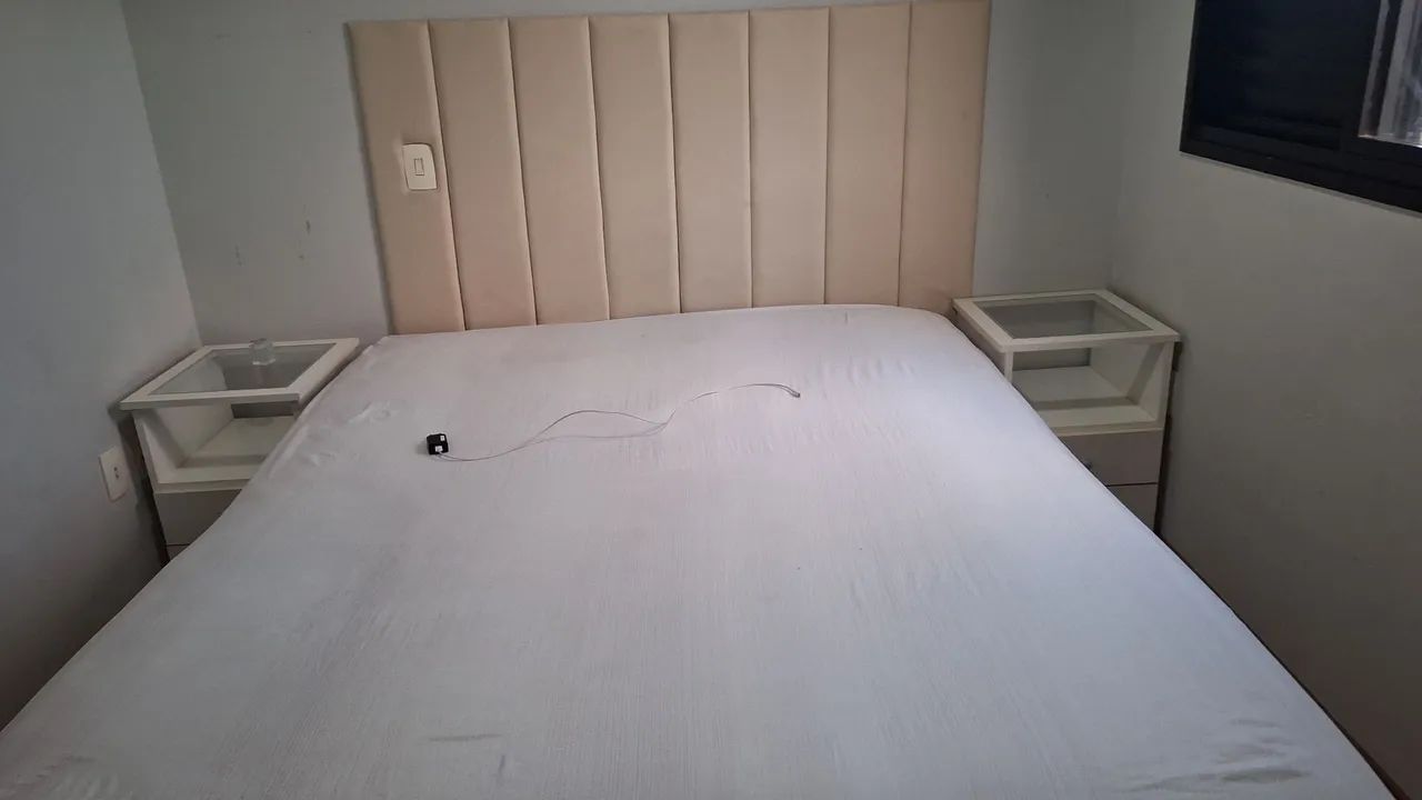 Cama queen box com colchão Probel guarda costas - Foto 5
