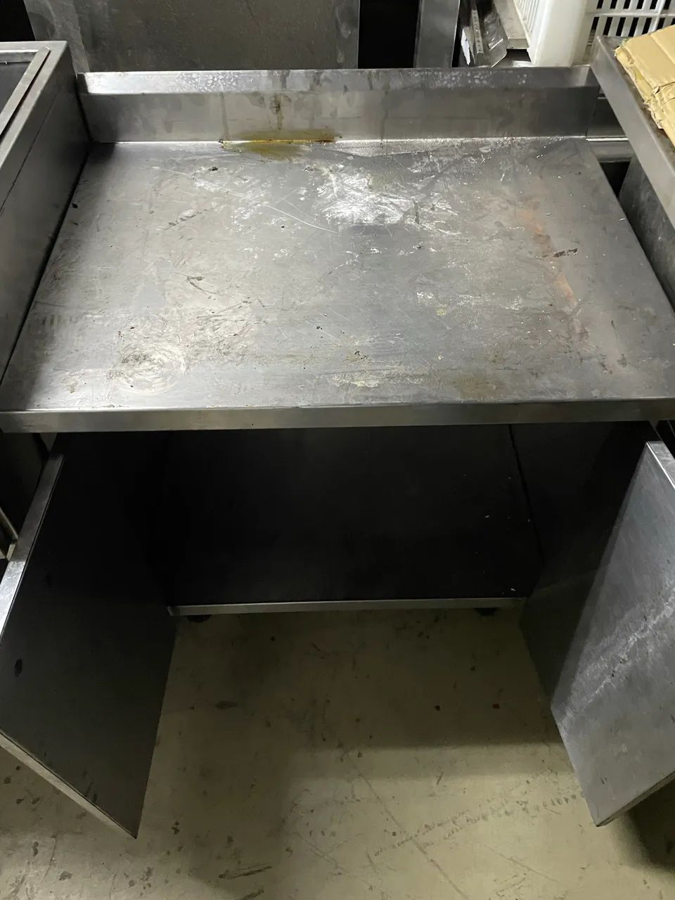 Balcão seco inox com porta 80X60 - Foto 3