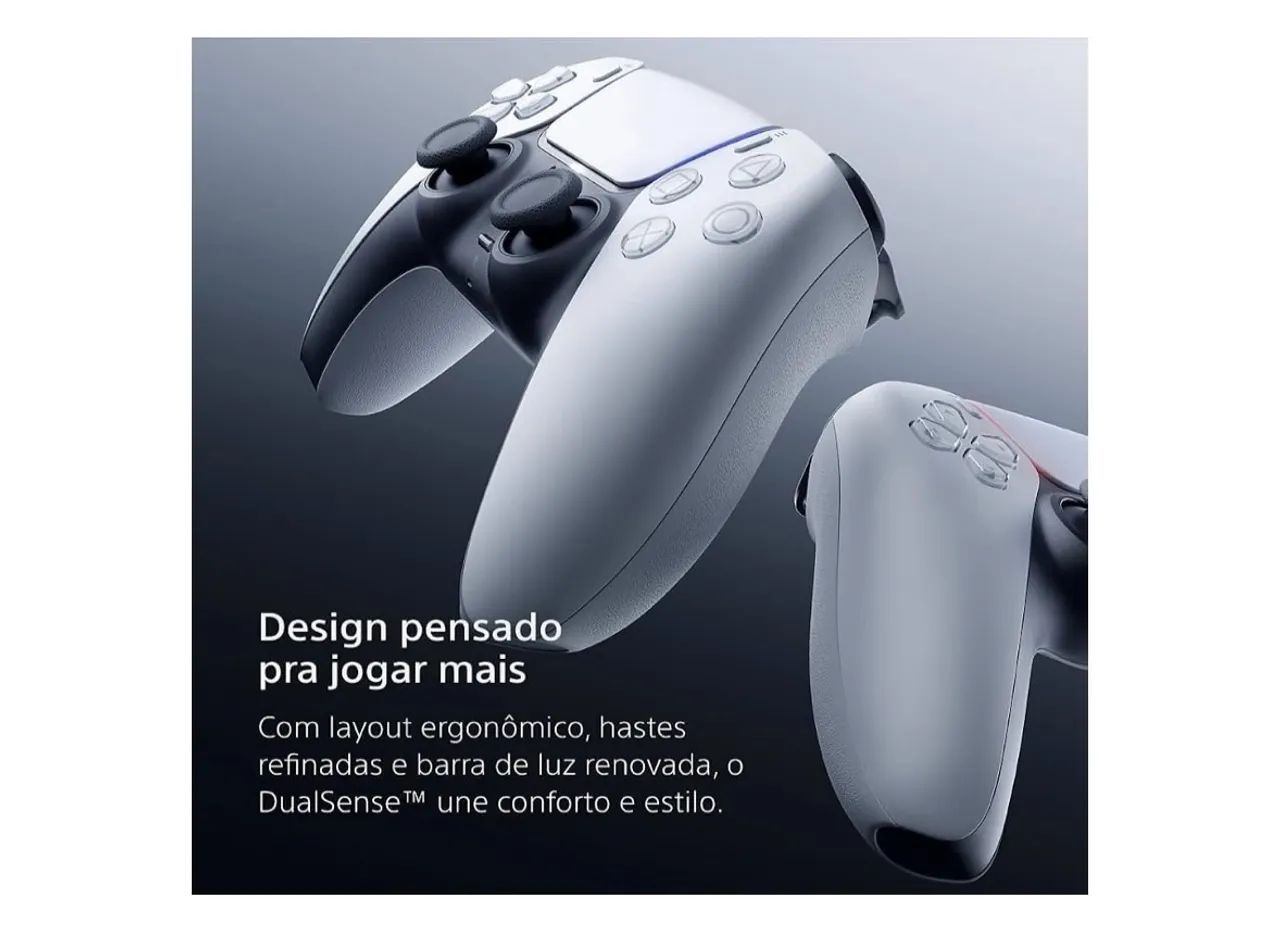 DUAL SENSE PS5 - Peças e Acessórios de Vídeo Game - Cruzeiro