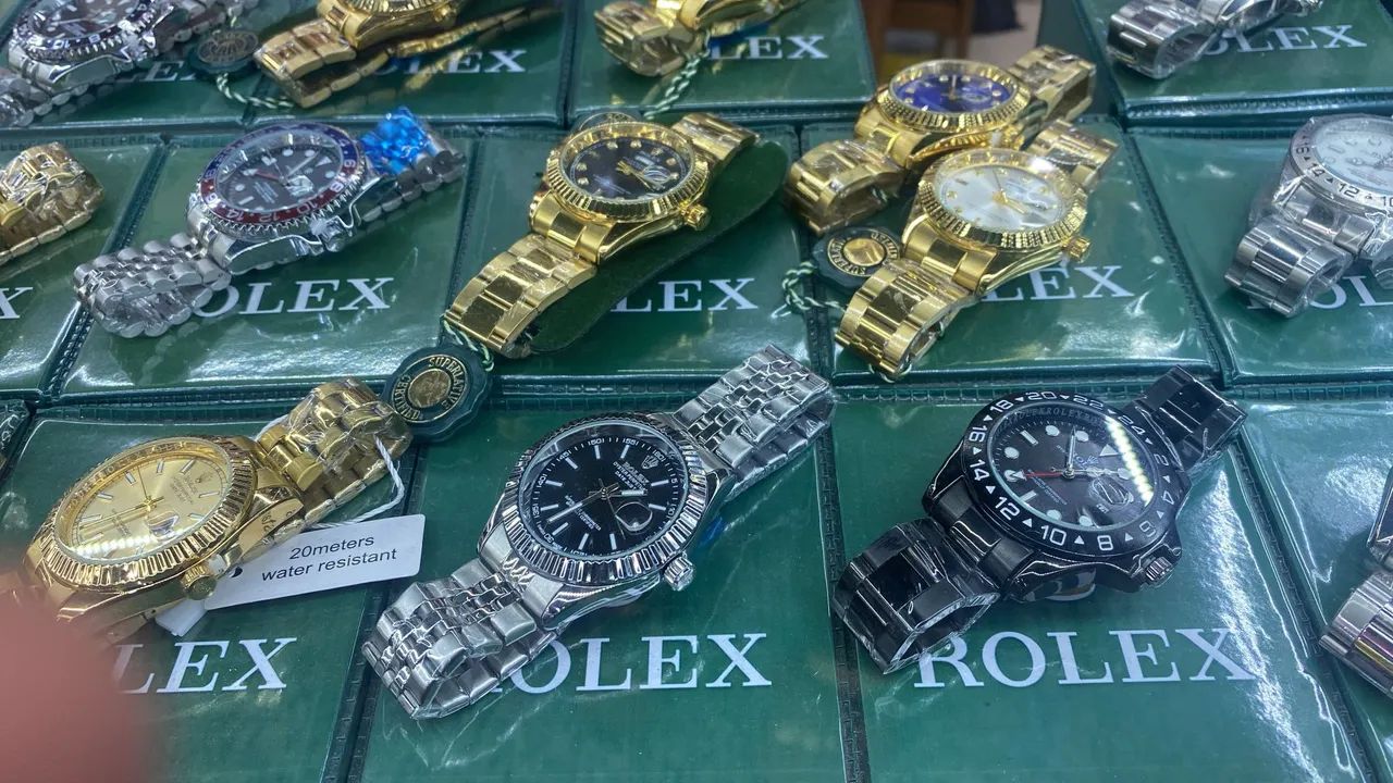 Relógios de aço pronta entrega