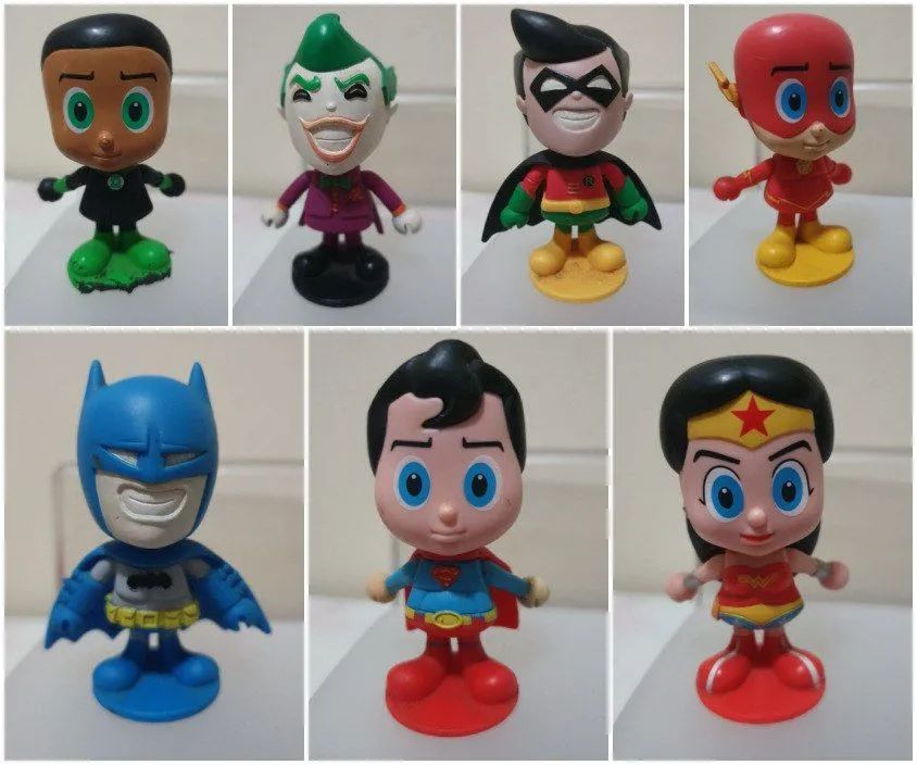 Toy arts DC Liga da Justiça e outros - Coleção