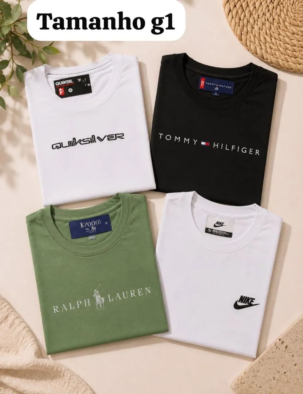 Camisas de algodão 