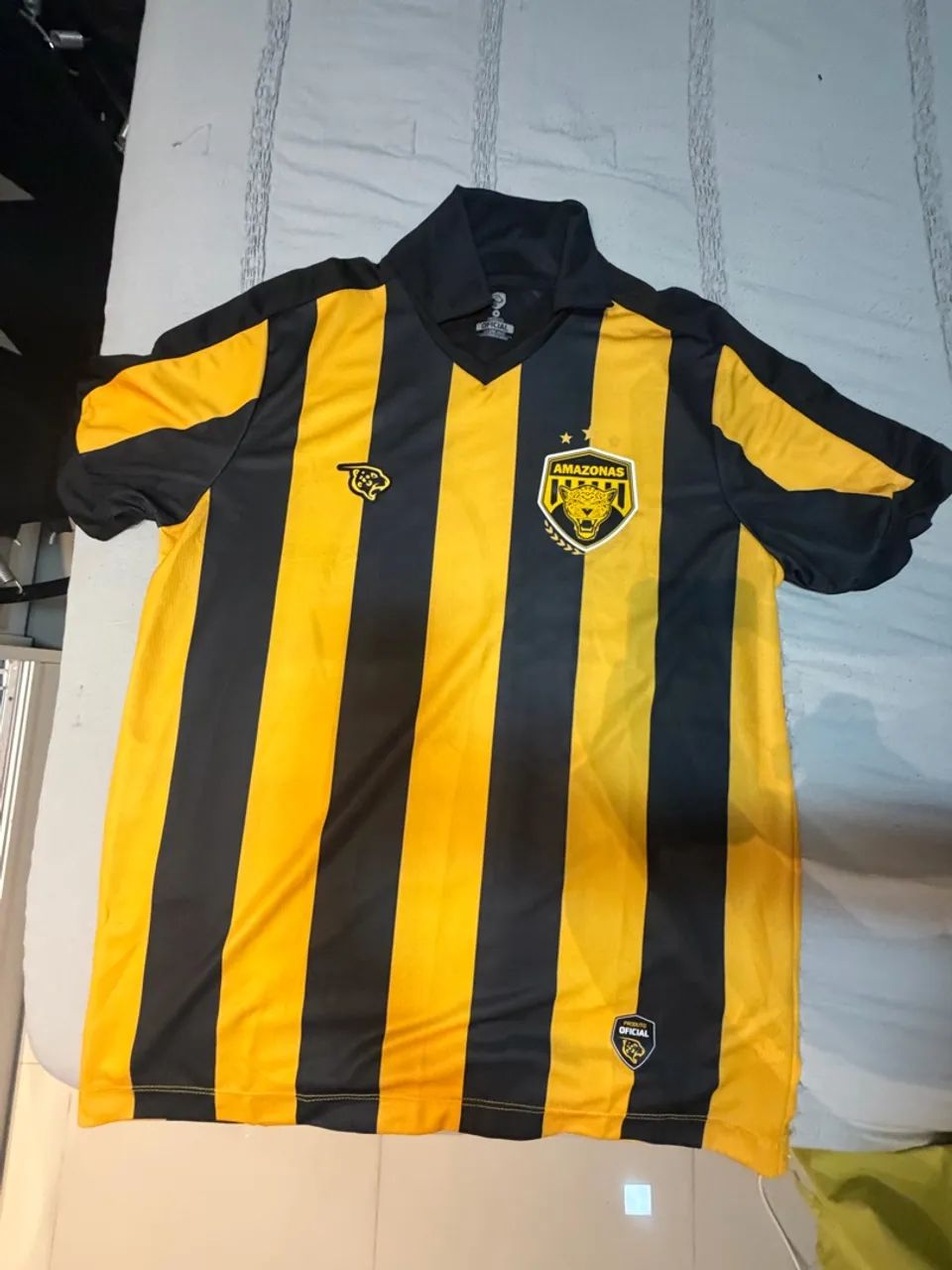 Camisa Amazonas Listrada Oficial 