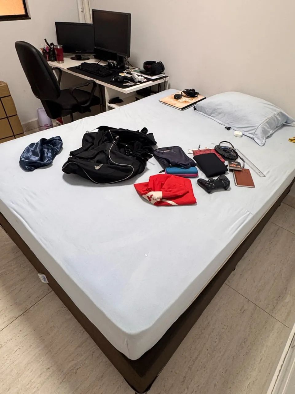 Vendo cama box casal - Foto 2