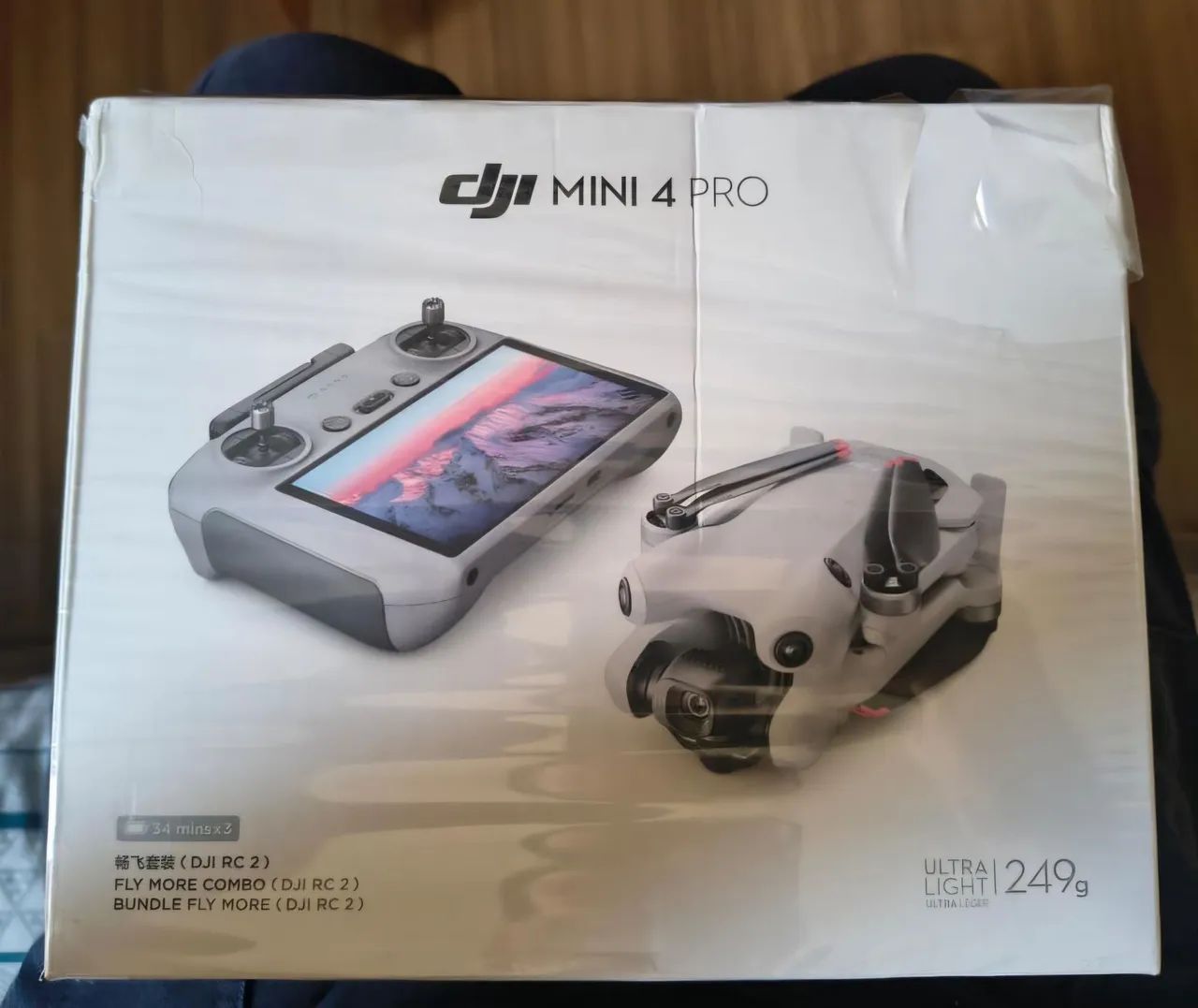 Mini 4 Pro Fly More Combo + RC 2 | Lacrado | 10x sem juros - Foto 2